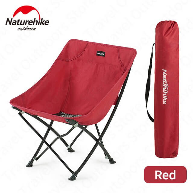 Beach 600d Oxford Cloth Portable Moon Camping Fishing Chair