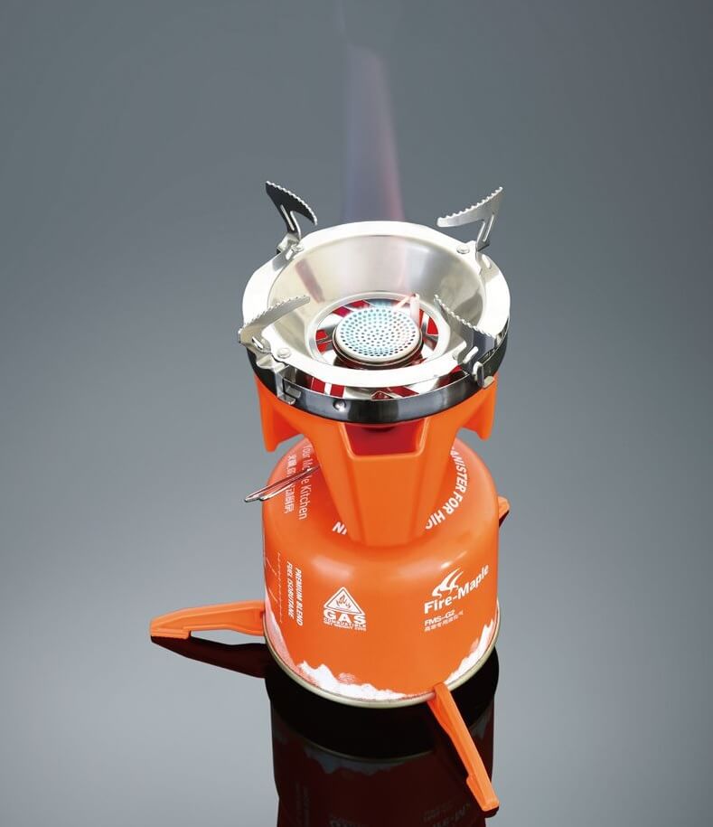 Fire Maple X2 Outdoor Gas Stove Burner with Heat Exchanger Pot - Porta –  Camping Is Easy