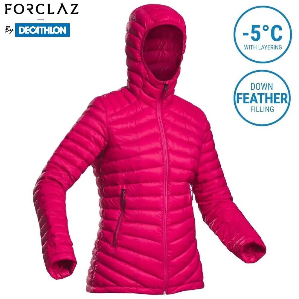 Decathlon Forclaz TREK100 Women's Packable Backpacking Polyamide Down Jacket  -5°C — Alpinist