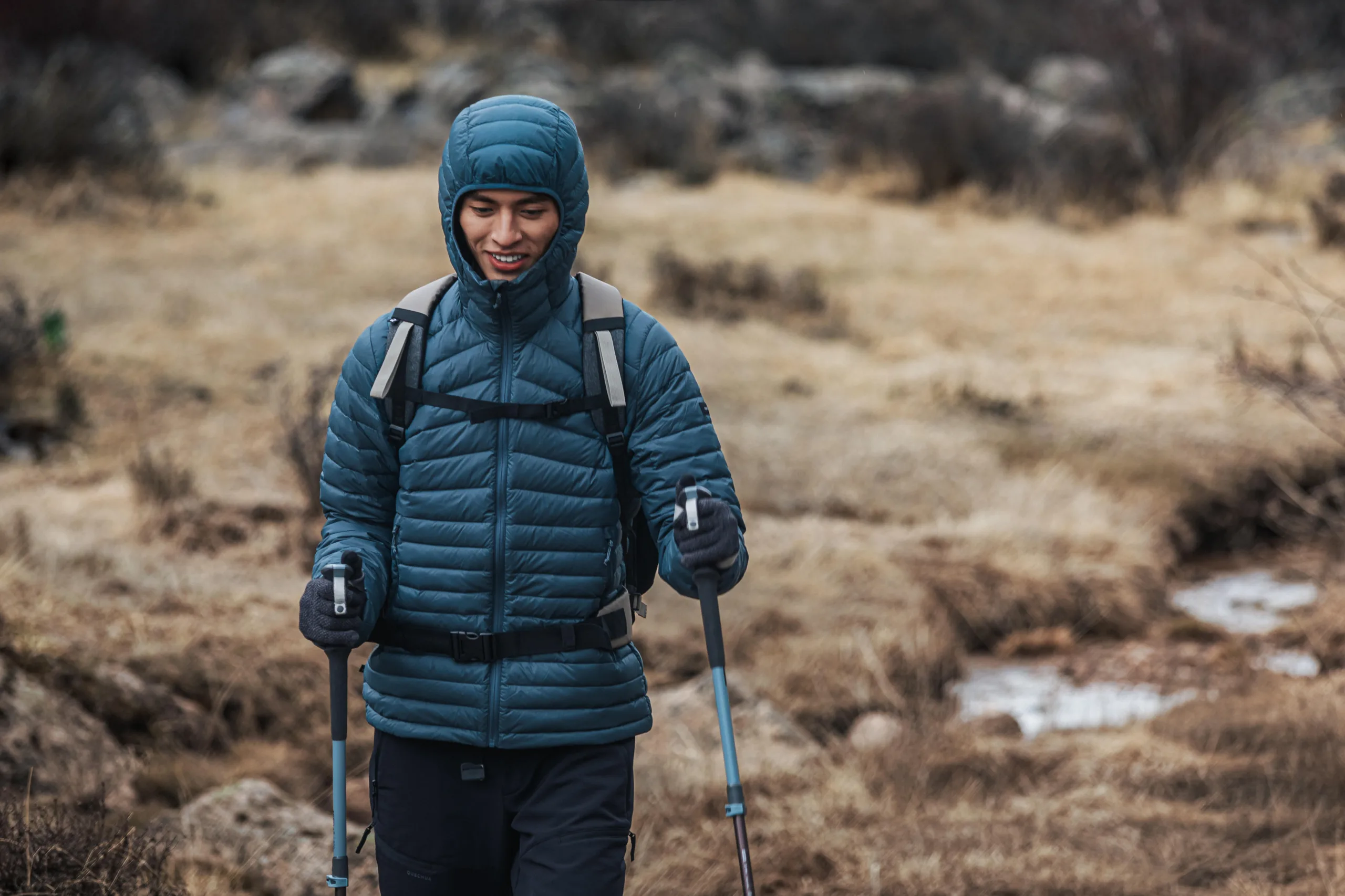 Decathlon TREK100 Mountaineering Down Insulated Jacket With Hoodie -5°C - Image 11