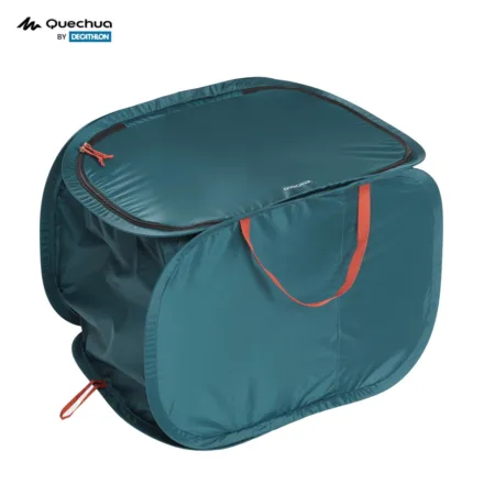 Decathlon Quechua Camping Recycling Bin - 3 Compartments 80Ltr