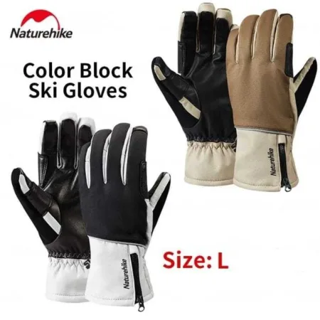 Naturehike Outdoor Warm Thick Thermal Mountaineering Non-Slip Ski and Touch Screen Gloves