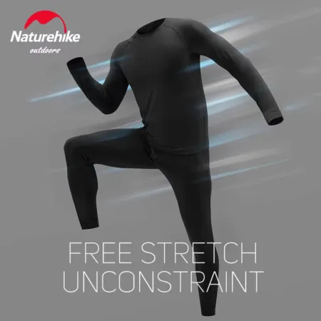 Naturehike OUTLAST Thermal Underwear Outfit Clothes for Men Keep Warm Soft