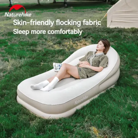 Naturehike Outdoor Portable Camping Single Person Lazy Sofa With Built-in inflatable Pump